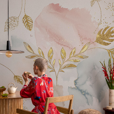 Papier peint panoramique haut de gamme Botanické čaro