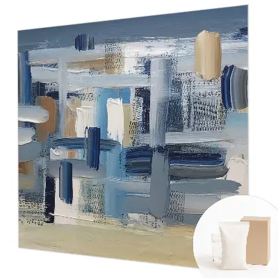 Papier peint photographique intissé pinceaux d'abstraction