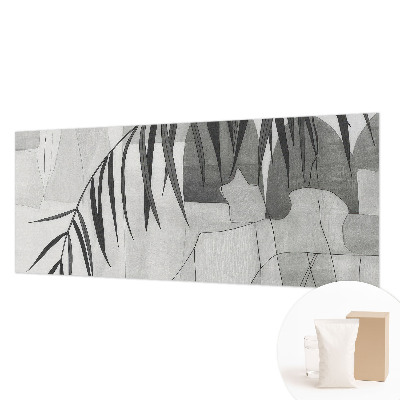 Papier peint photo intissé avec un motif de palmiers abstraits