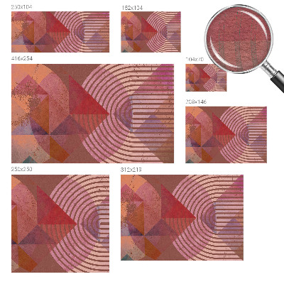 Papier peint salon moderne Abstraktné formy