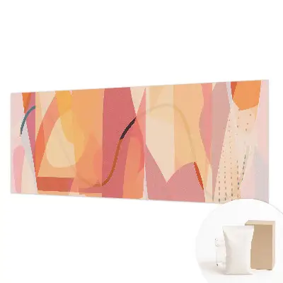 Papier peint photo sur tissu non tissé abstraction colorée