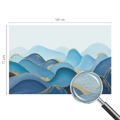 Papier peint panoramique Zvlnená krajina