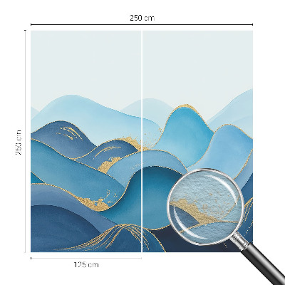 Papier peint panoramique Zvlnená krajina