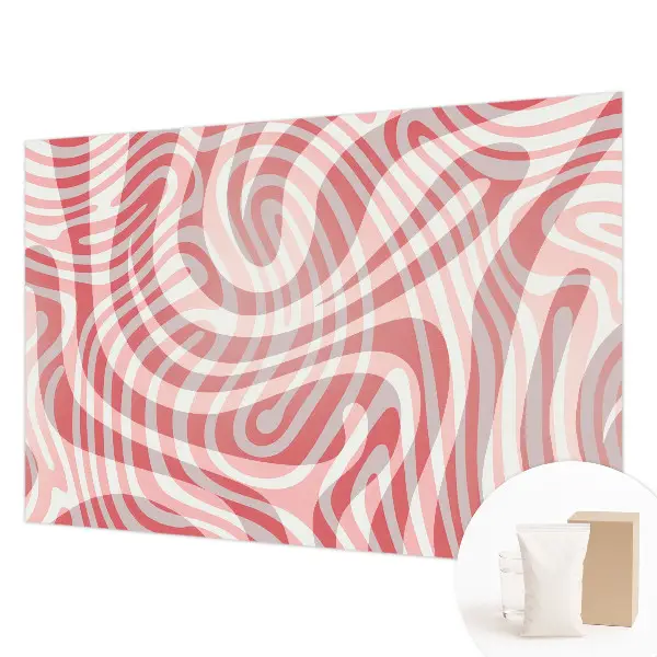 Papier peint intissé Lignes ondulées