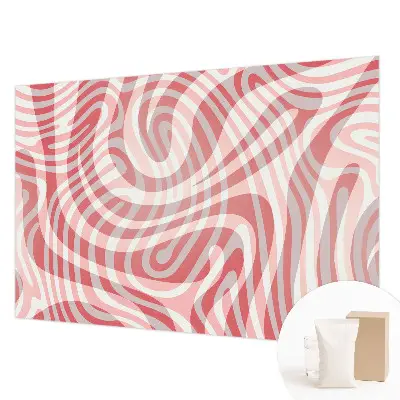 Papier peint intissé Lignes ondulées