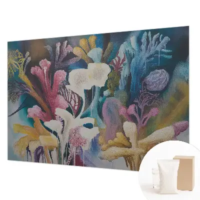 Papier peint photo grand format pour le mur explosion florale