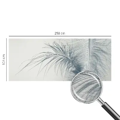 Papier peint photographique intissé Plume délicate