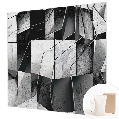 Papier peint photo imprimé sur tissu non tissé Abstraction géométrique