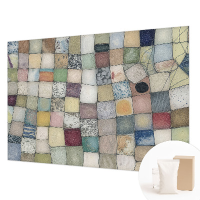 Papier peint chambre moderne Farebná mozaika