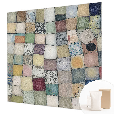 Papier peint chambre moderne Farebná mozaika