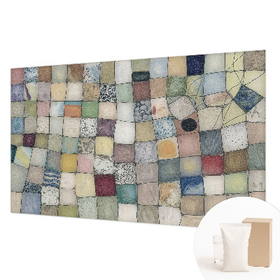 Papier peint chambre moderne Farebná mozaika