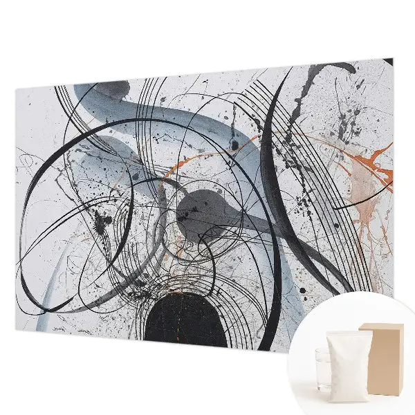Papier peint photo sur tissu non tissé Abstraction expressive