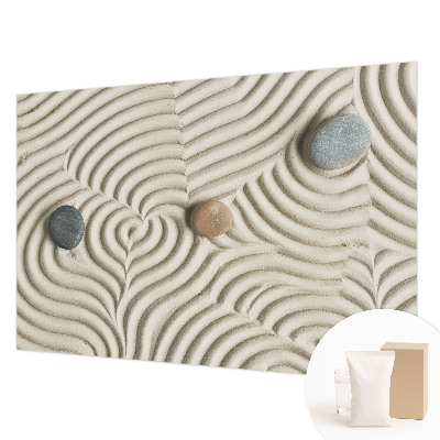 Tapisserie panoramique avec motif « Harmonické vlny »