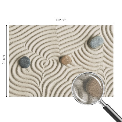 Tapisserie panoramique avec motif « Harmonické vlny »