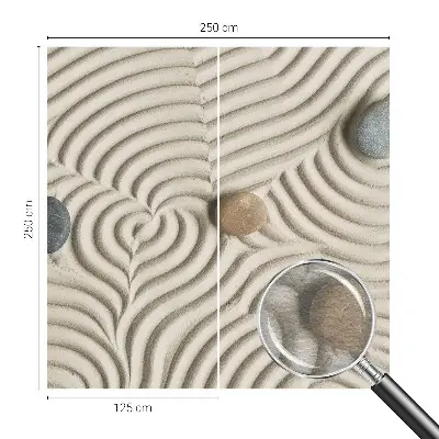 Papier peint photographique intissé Vagues harmonieuses