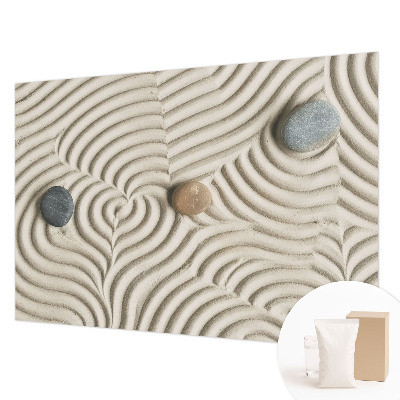 Tapisserie panoramique avec motif « Harmonické vlny »