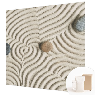 Tapisserie panoramique avec motif « Harmonické vlny »