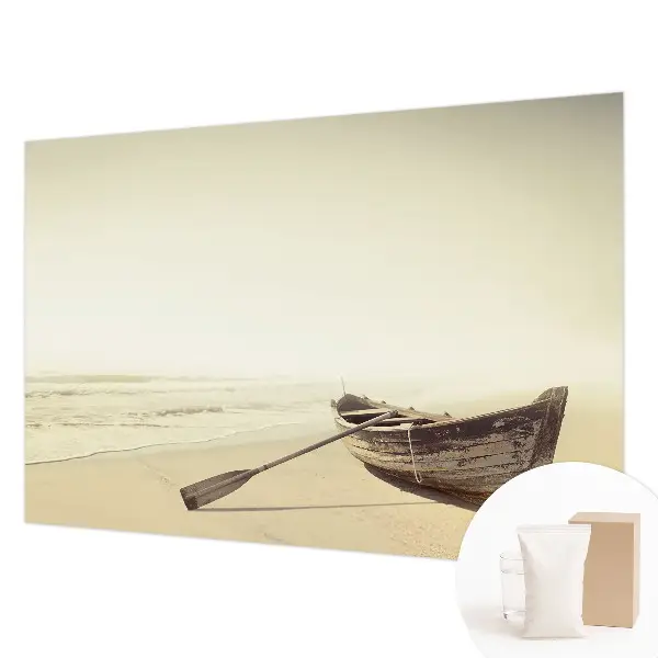Papier peint photo imprimé sur tissu non tissé tranquillité du bord de mer