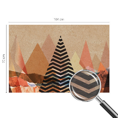 Papier peint panoramique enfant Abstraktná krajina