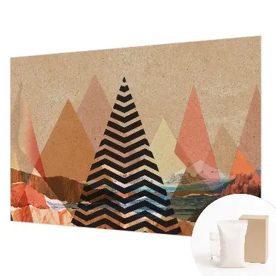Papier peint photo grand format pour le mur paysage abstrait
