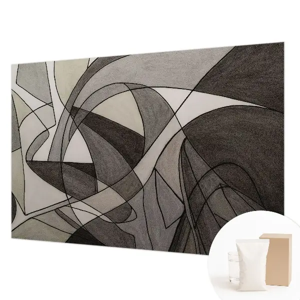 Papier peint photo imprimé sur tissu non tissé Abstraction géométrique