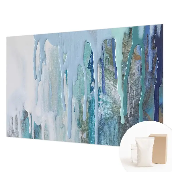 Papier peint photographique sur tissu non tissé Cascades bleues