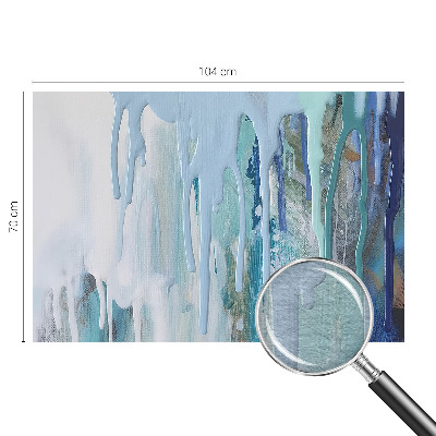 Papier peint panoramique de haute qualité avec le motif « Modré kaskády »