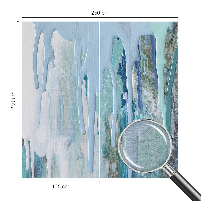 Papier peint panoramique de haute qualité Modré kaskády