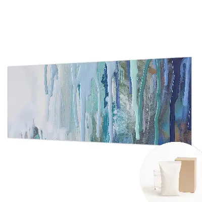 Papier peint photographique sur tissu non tissé Cascades bleues