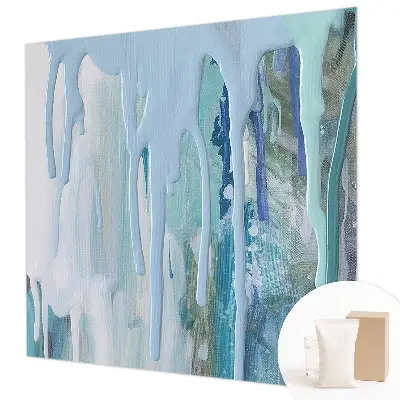 Papier peint photographique sur tissu non tissé Cascades bleues