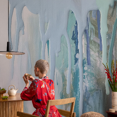 Papier peint panoramique de haute qualité Modré kaskády