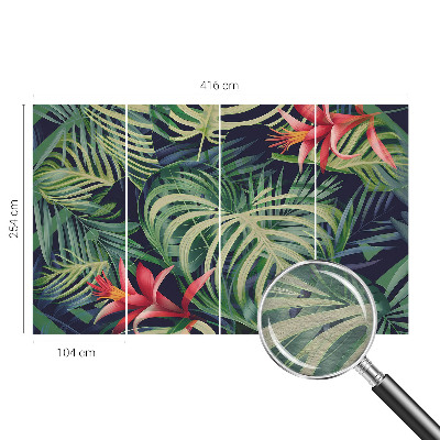 Papier peint photo intissé Exotické rastliny