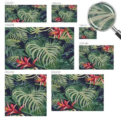 Papier peint photo grand format pour le mur Plantes exotiques