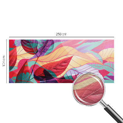 Papier peint photographique salon Abstraktné listy