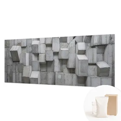 Papier peint intissé imprimé Blocs de béton