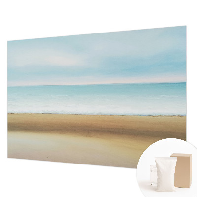 Tapisserie murale avec un motif de paysage marin