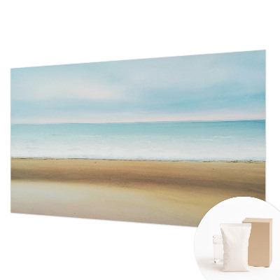 Tapisserie murale avec un motif de paysage marin