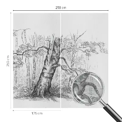 Papier peint intissé Arbre forestier