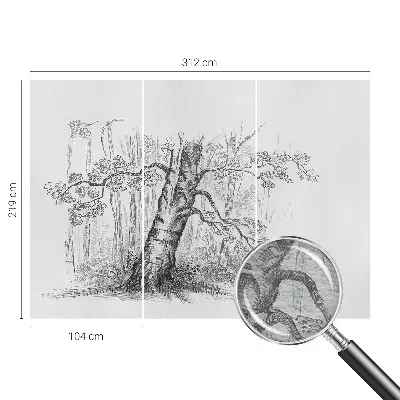 Papier peint intissé Arbre forestier