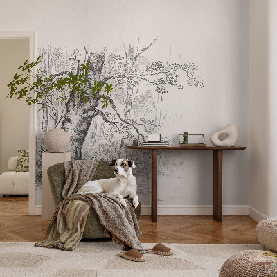 Poster mural panoramique Lesný strom