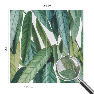 Papier peint salon moderne Prírodné listy