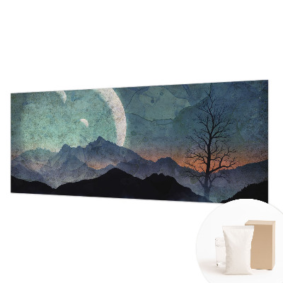 Papier peint panoramique sur mesure Nočná krajina