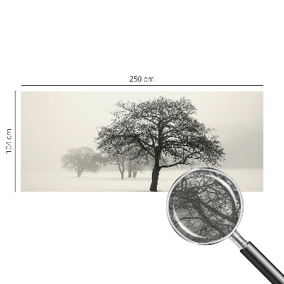 Papier peint panoramique intissé Zimné stromy