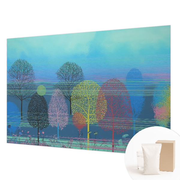 Papier peint panoramique sur mesure Farebná harmónia