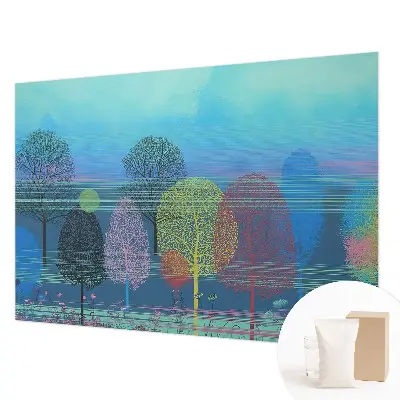 Papier peint intissé imprimé Harmonie colorée