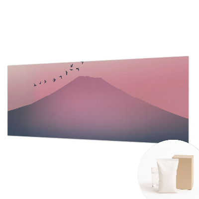 Tapisserie panoramique avec motif « Horský západ »