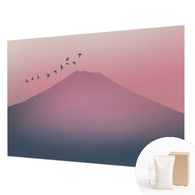 Tapisserie panoramique avec motif « Horský západ »