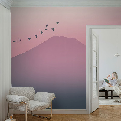 Tapisserie panoramique Horský západ