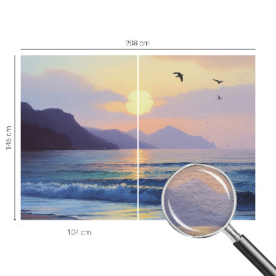 Papier peint panoramique chambre adulte Západné more