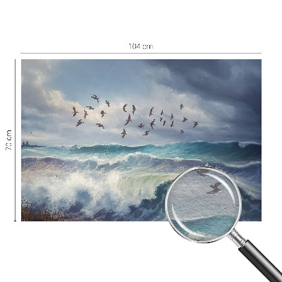 Papier peint panoramique haut de gamme Morské vlny